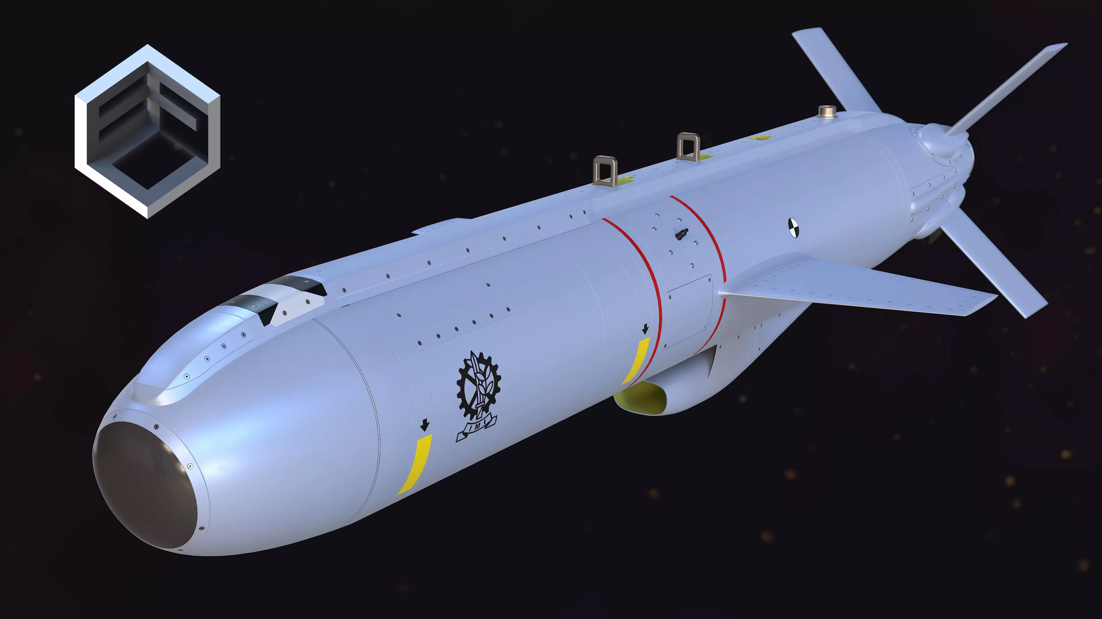 Delilah Cruise Missile 3D model