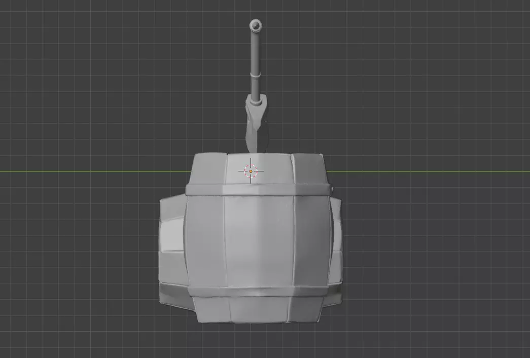 Barrel Splitter Low-poly 3D model_12