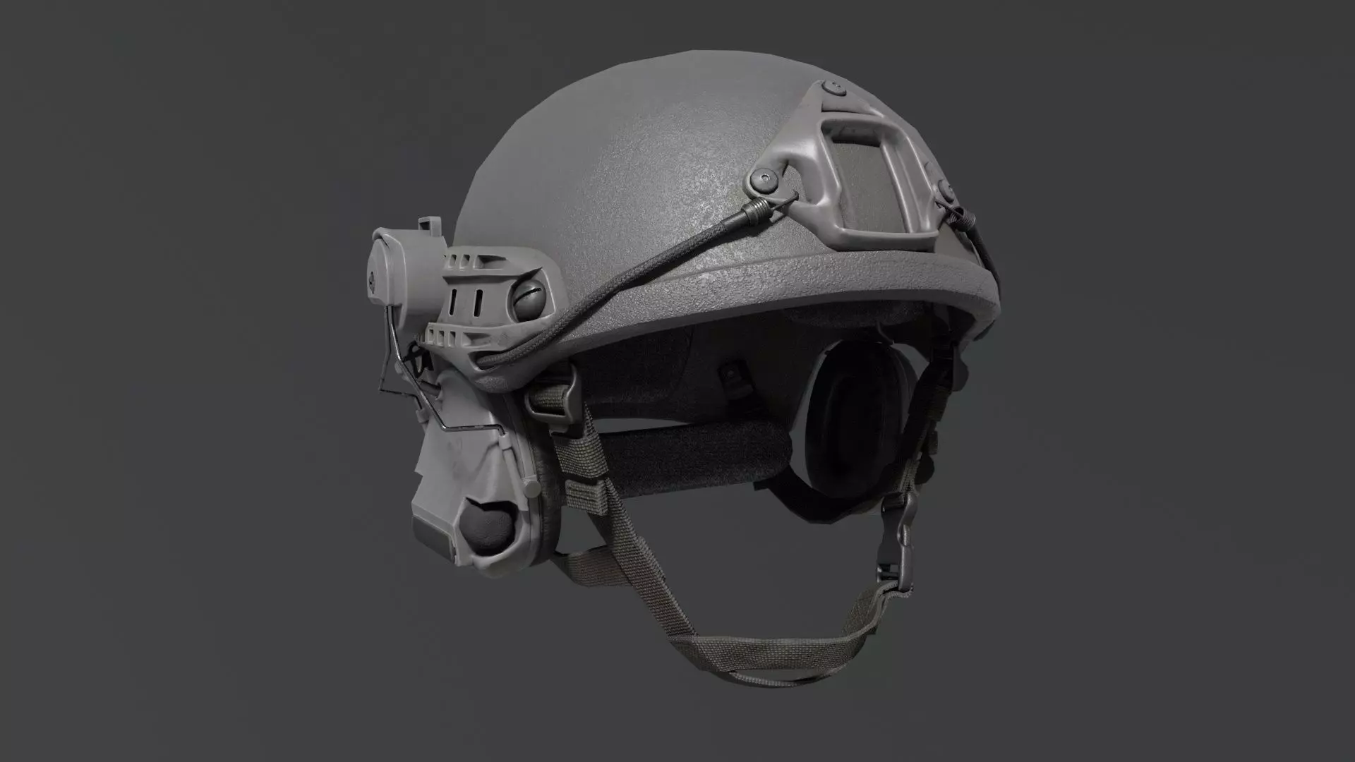 Tactical helmet Ops-Core Low-poly 3D model_25