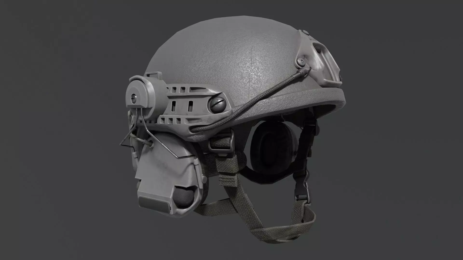 Tactical helmet Ops-Core Low-poly 3D model_23