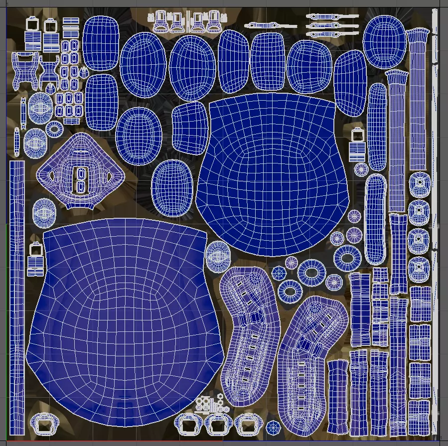 Tactical helmet Ops-Core Low-poly 3D model_36