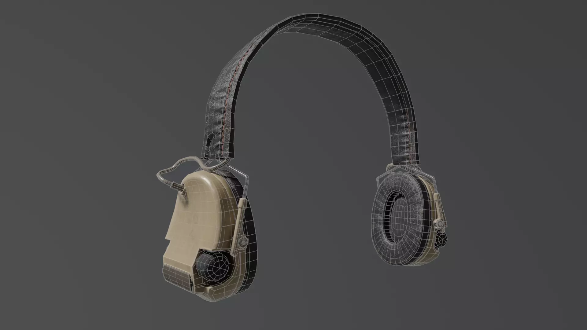 Tactical helmet Ops-Core Low-poly 3D model_32