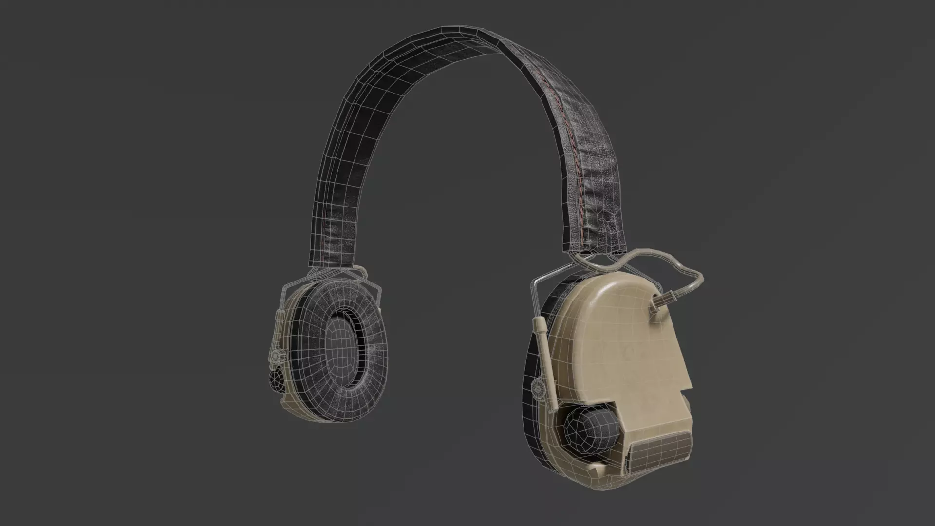Tactical helmet Ops-Core Low-poly 3D model_31