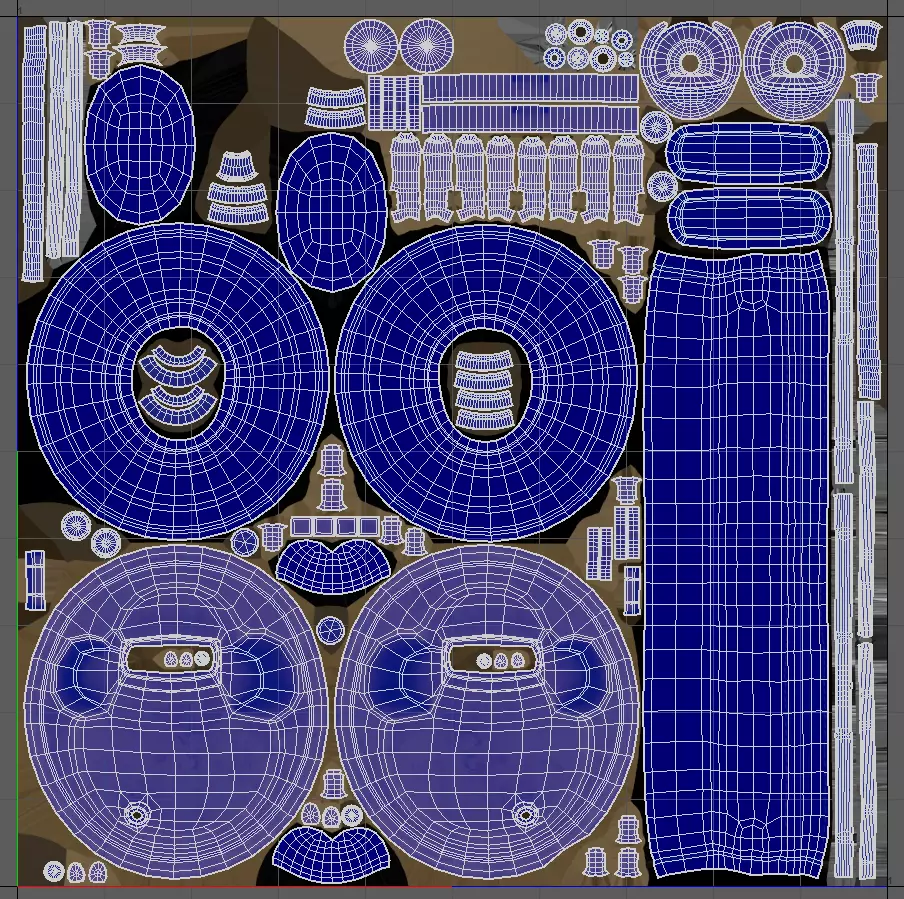 Tactical helmet Ops-Core Low-poly 3D model_35