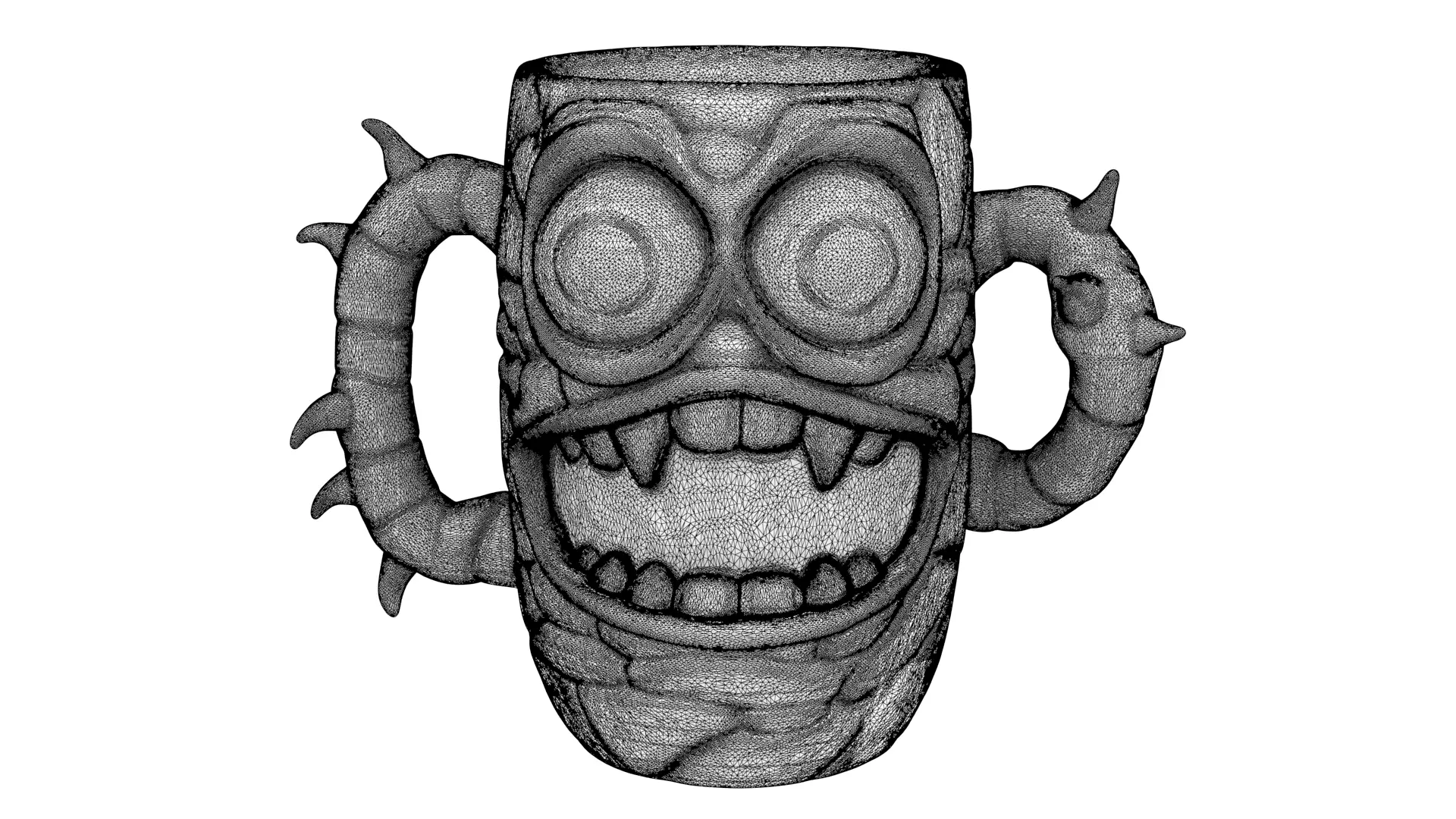 Monster mug 3D model_10
