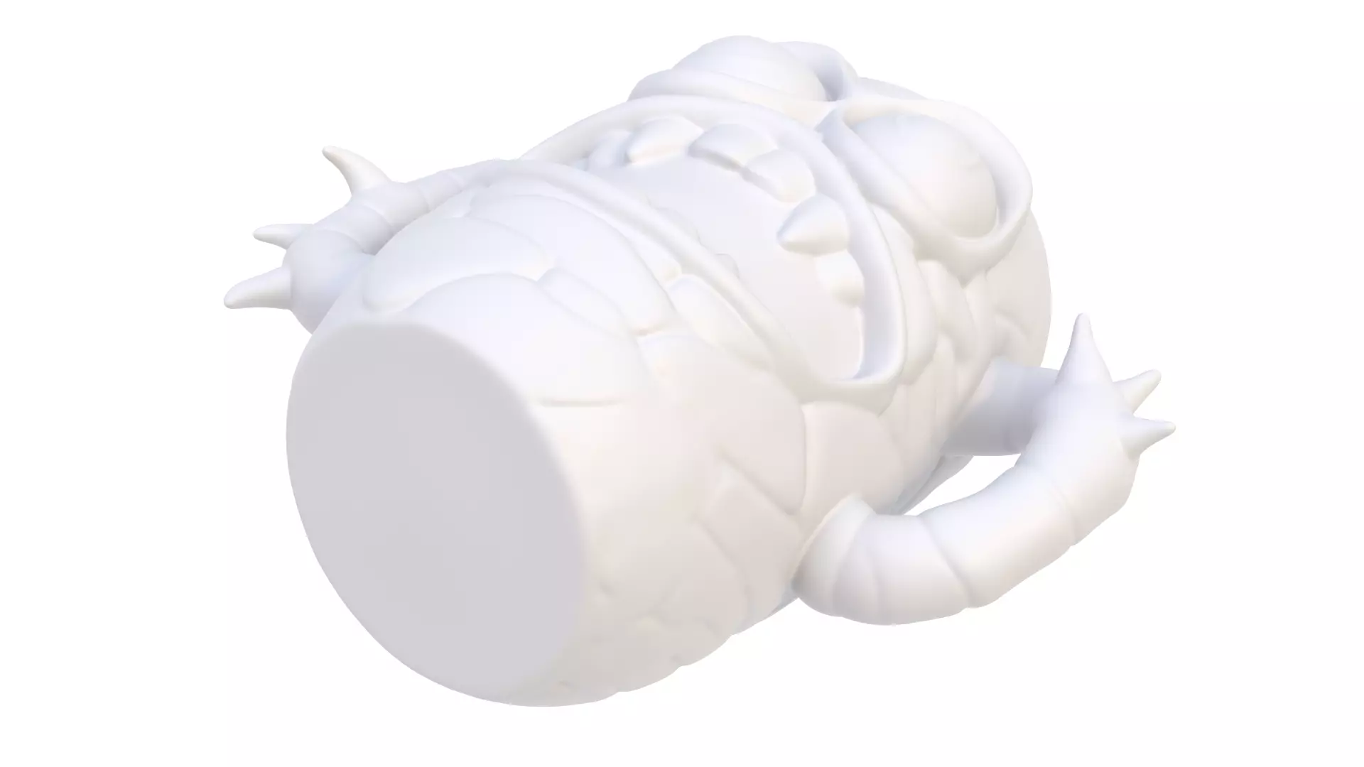 Monster mug 3D model_9