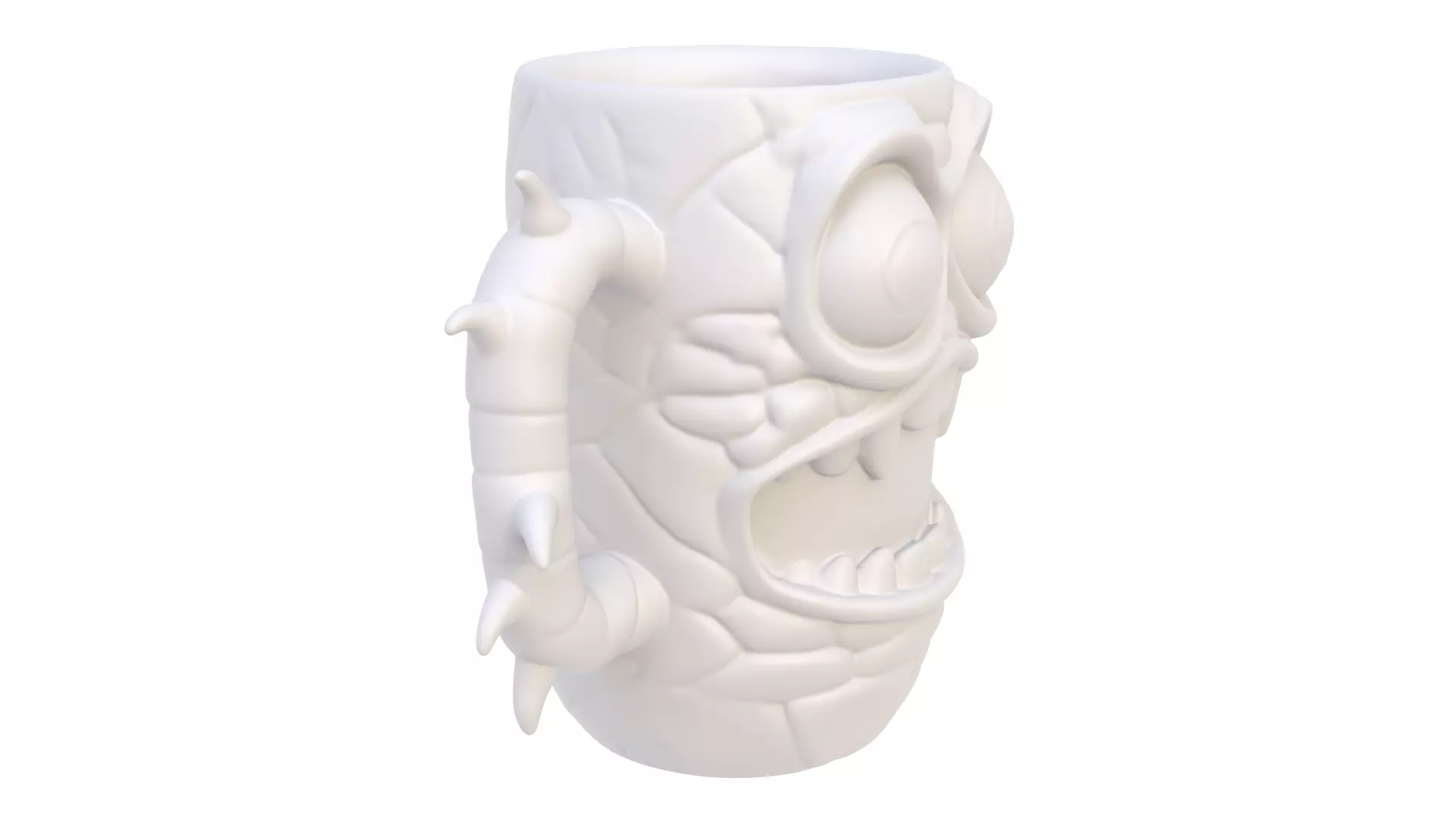 Monster mug 3D model_6