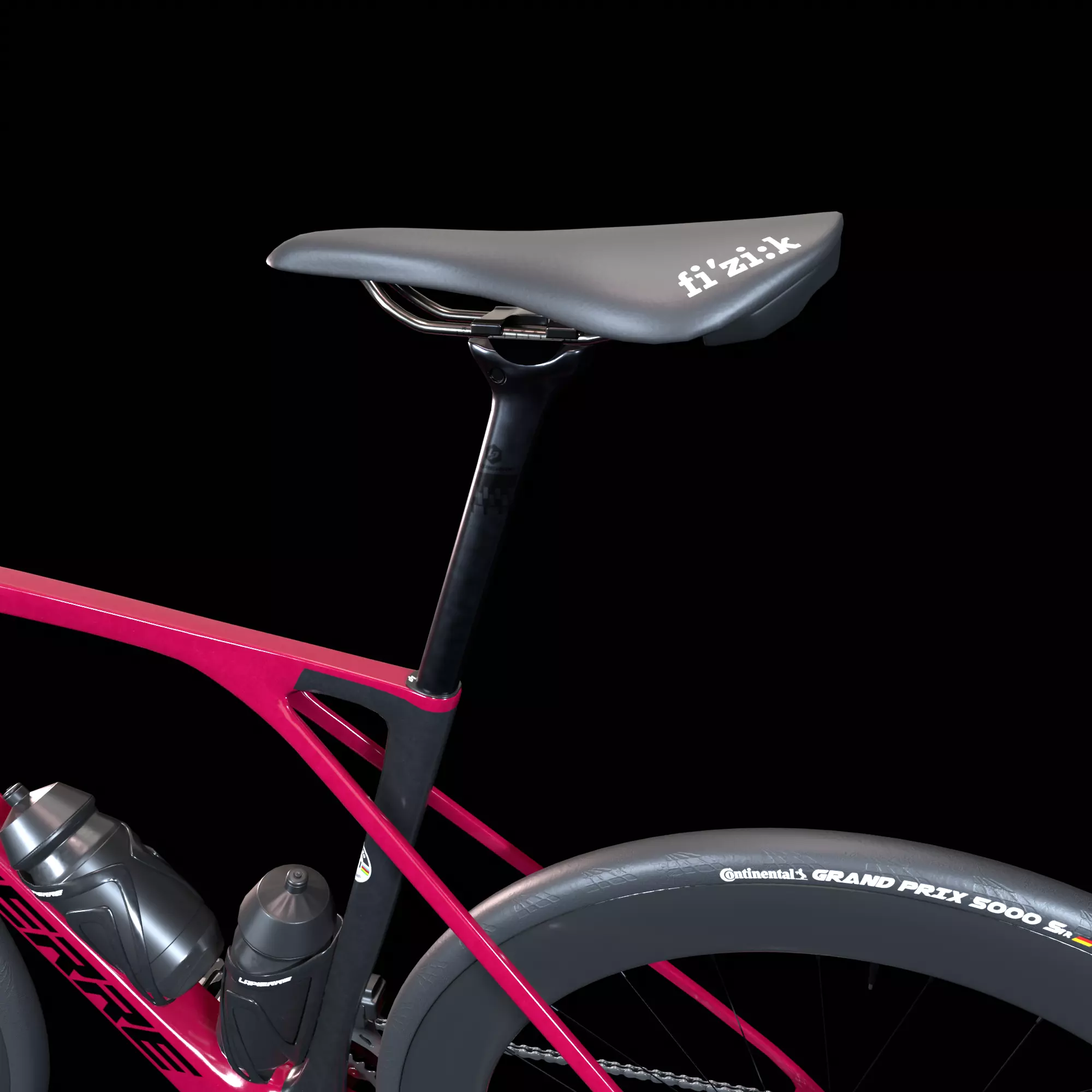 Lapierre Xelius SL 9 2024 Low-poly 3D model_4