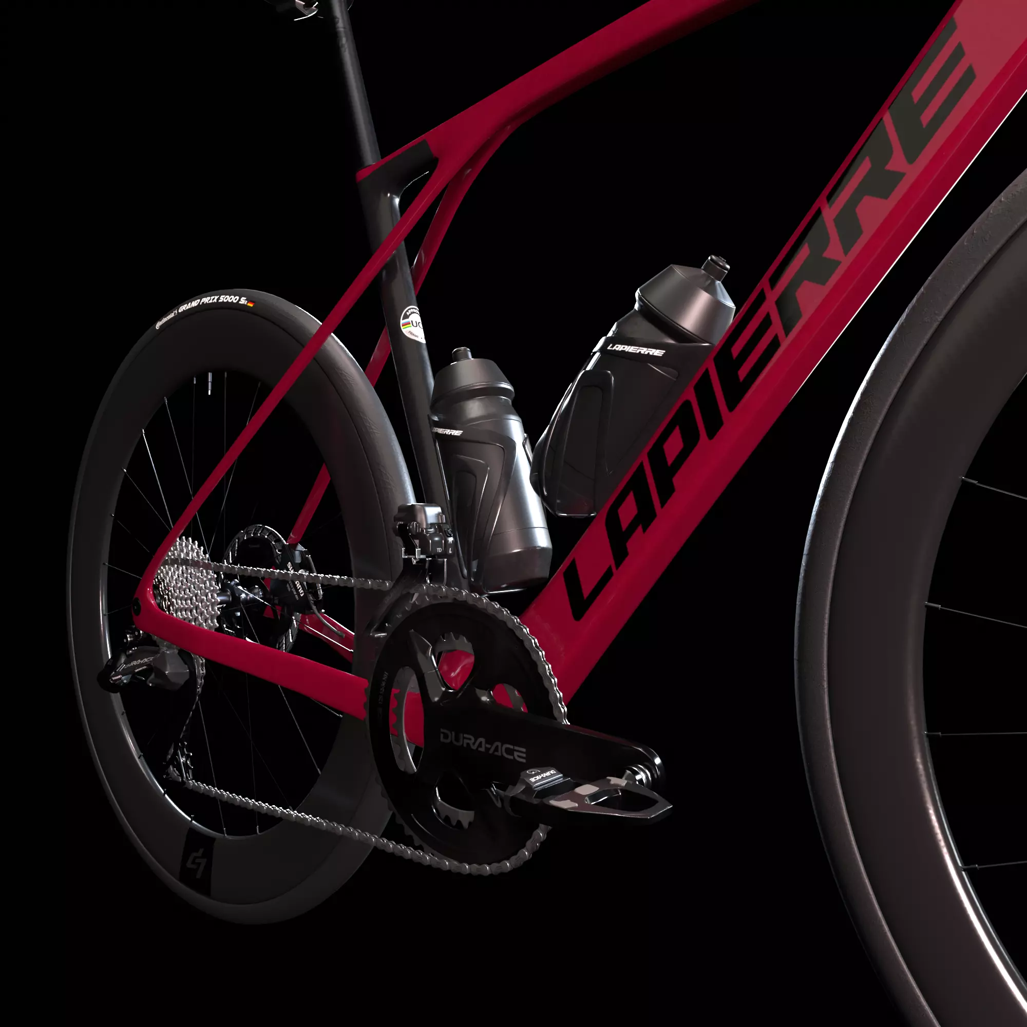 Lapierre Xelius SL 9 2024 Low-poly 3D model_7