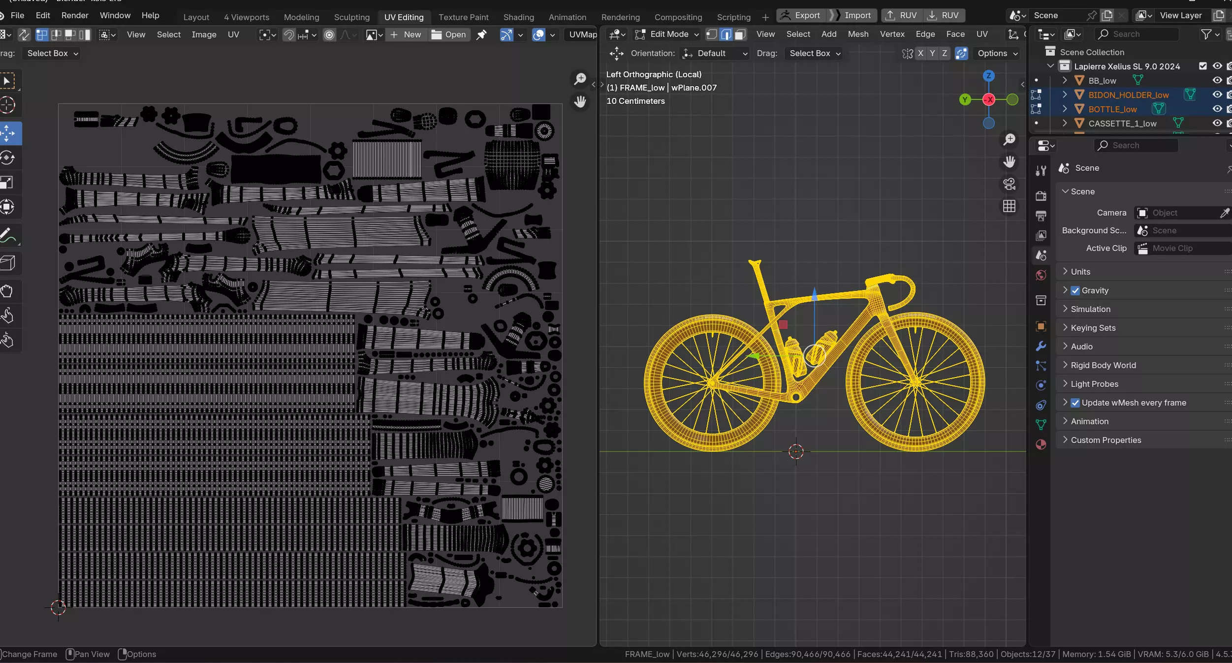 Lapierre Xelius SL 9 2024 Low-poly 3D model_22