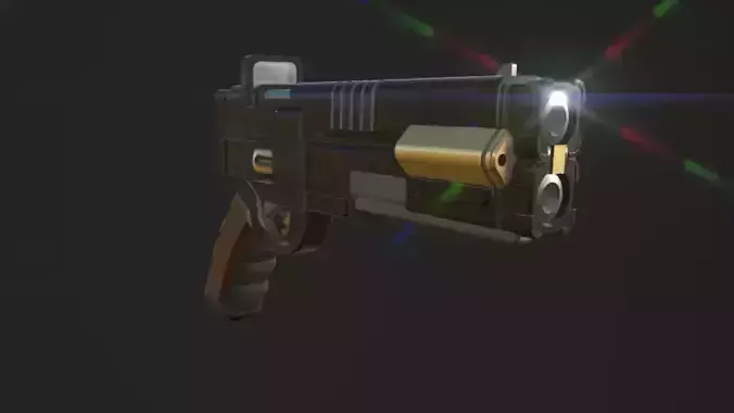 Double Barrel handgun