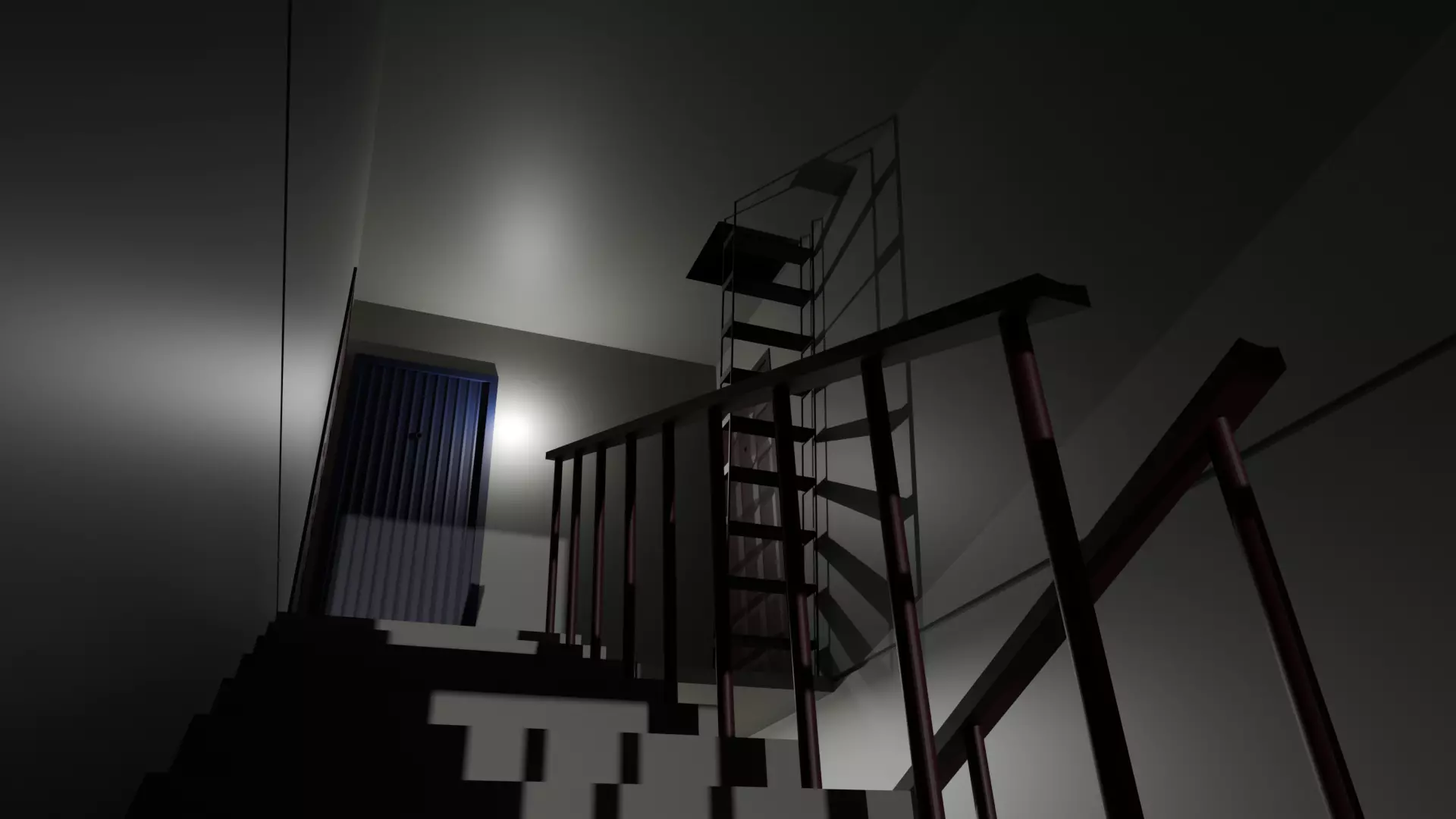  1-464A Type Panel Building 3D model Low-poly 3D model_8