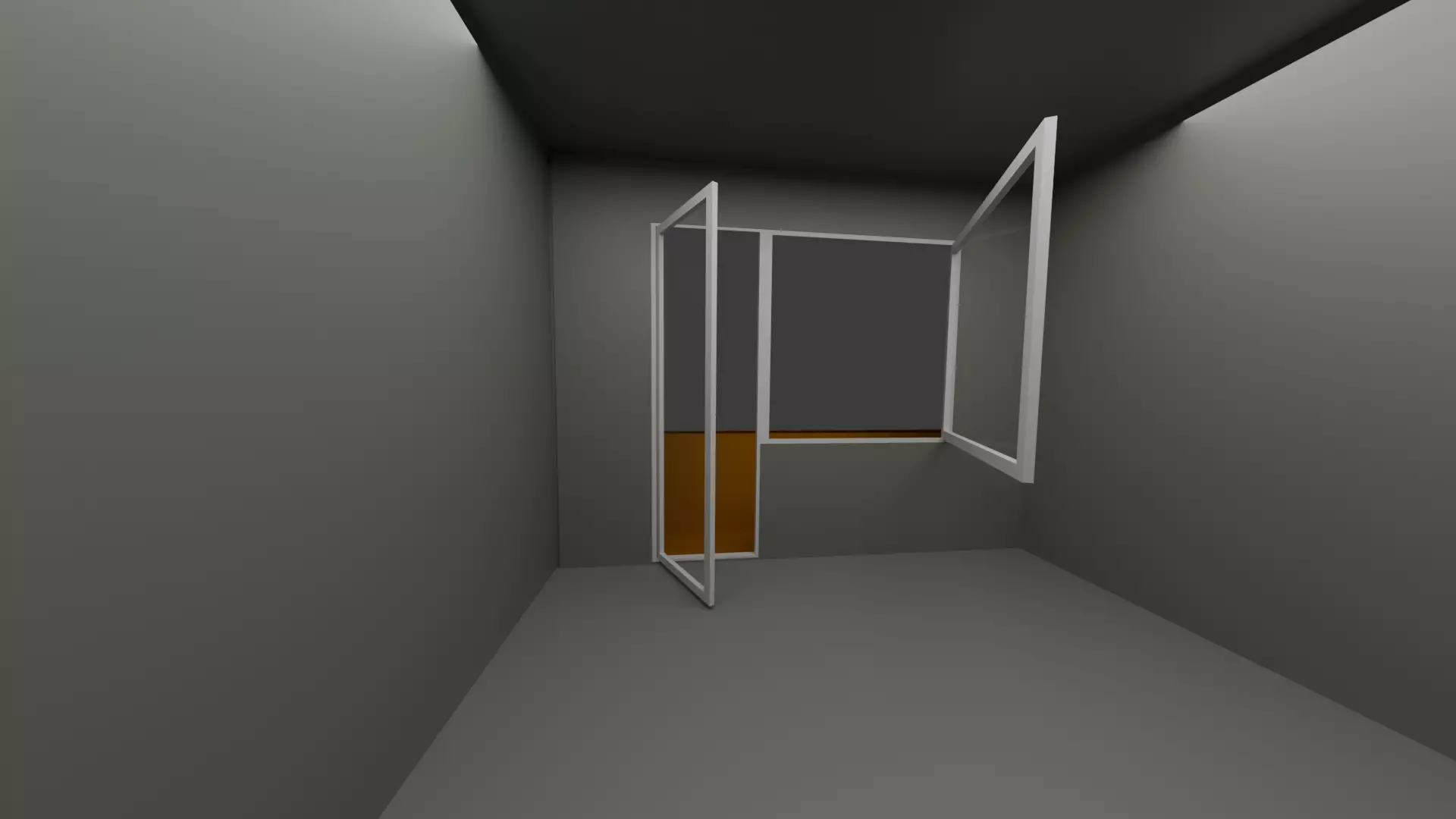  1-464A Type Panel Building 3D model Low-poly 3D model_9