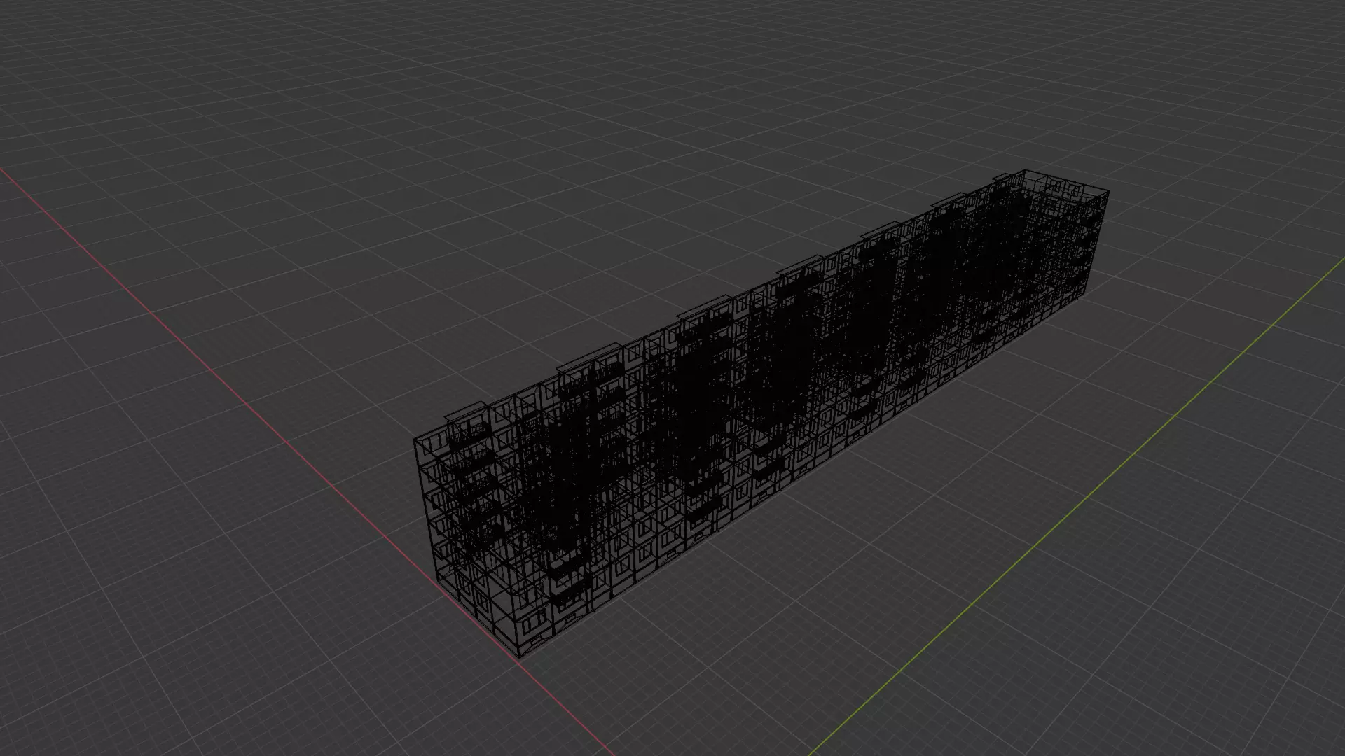  1-464A Type Panel Building 3D model Low-poly 3D model_11