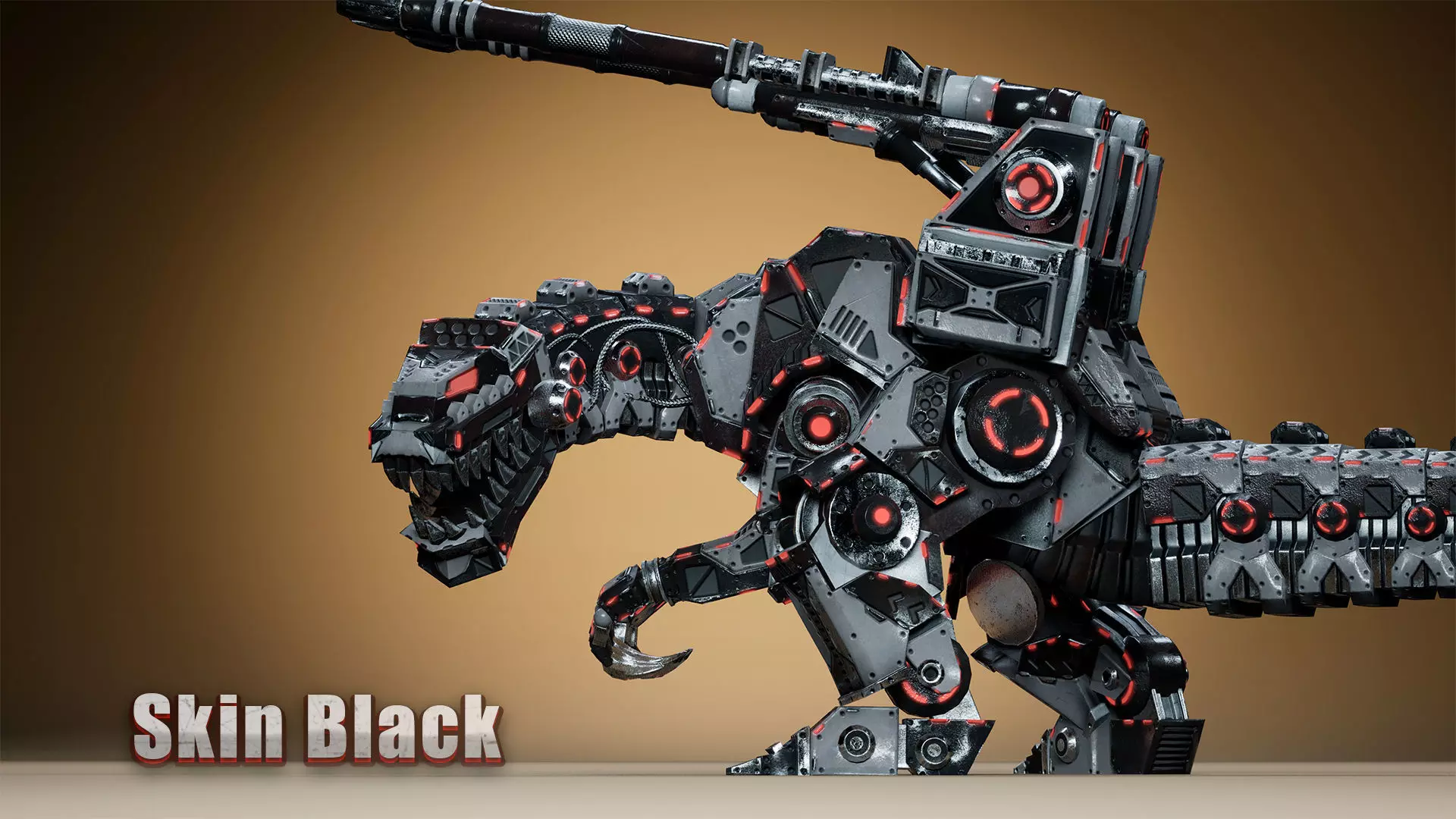 Sci-Fi Dinosaurs pack 2 3D Model Collection_32