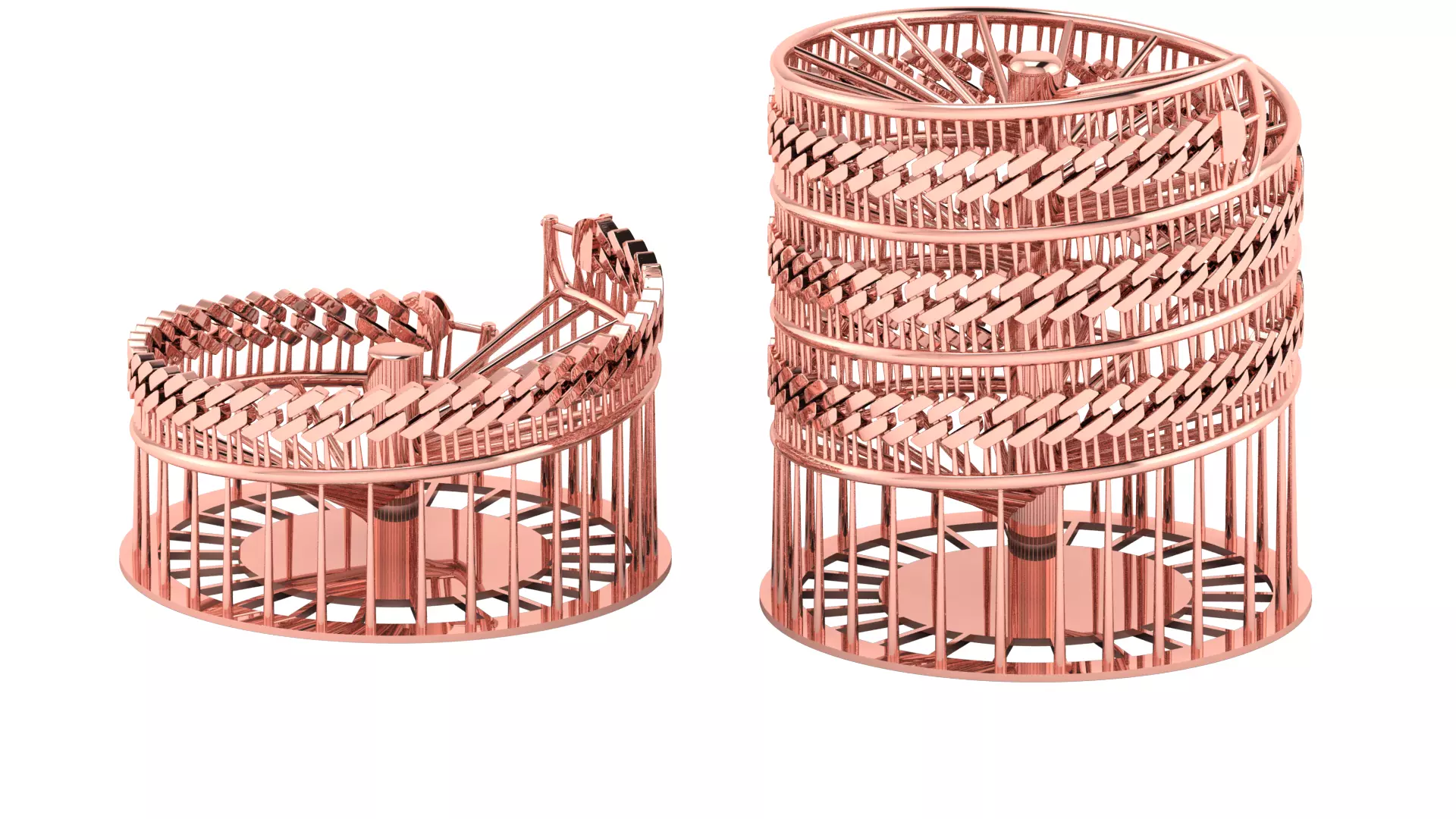 7MM New MIAMI CUBAN LINK BRACELET AND CHAIN AT LOW COST 3D print model_5