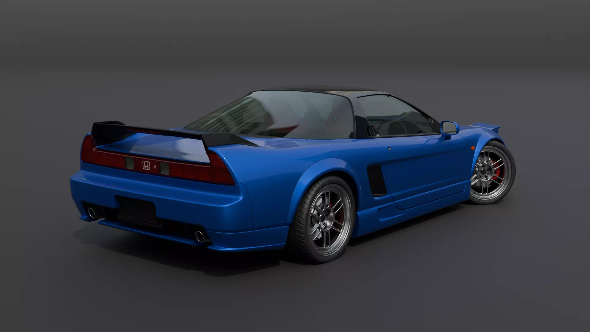 Honda NSX 1st generation Tuned 3D model_22