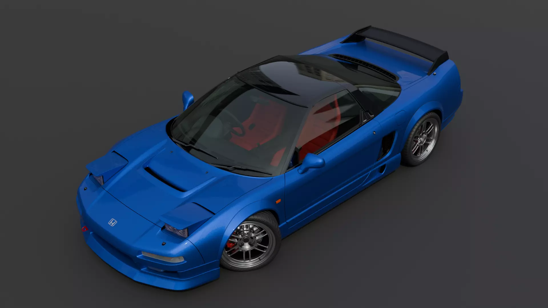 Honda NSX 1st generation Tuned 3D model_4