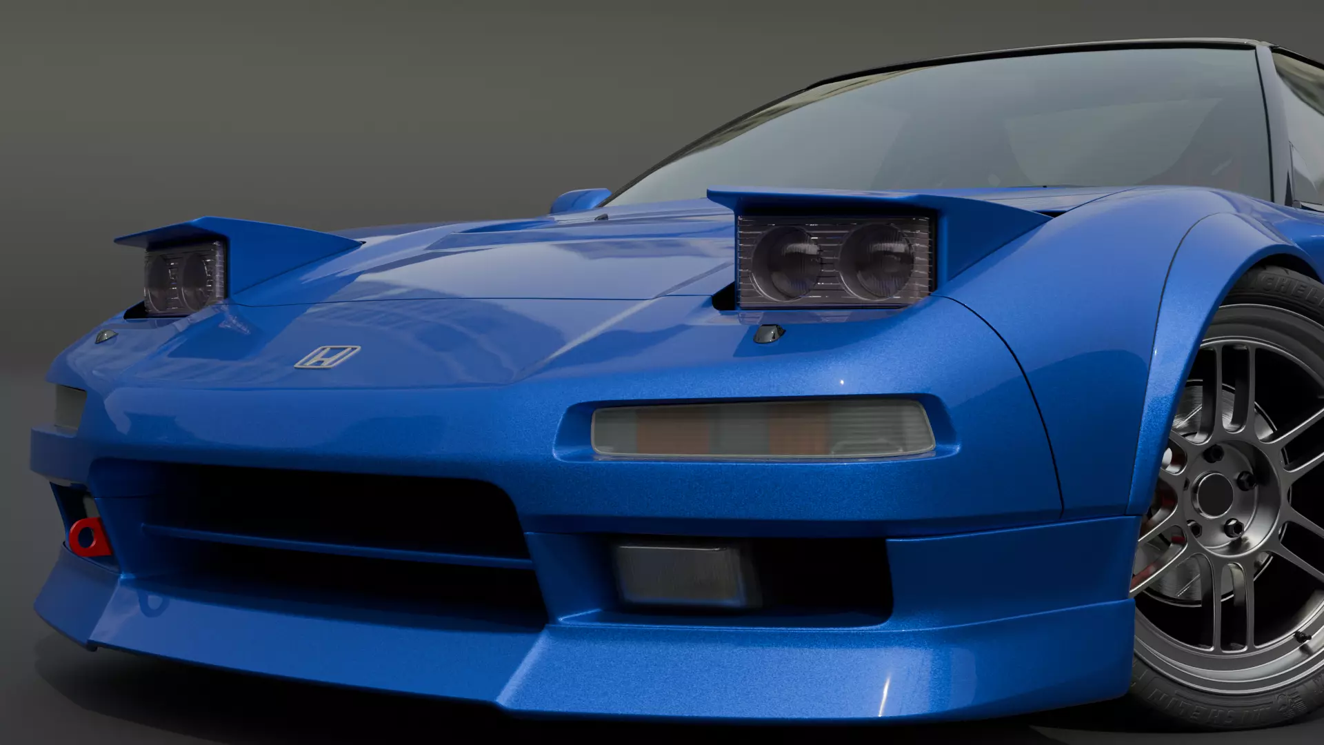 Honda NSX 1st generation Tuned 3D model_9