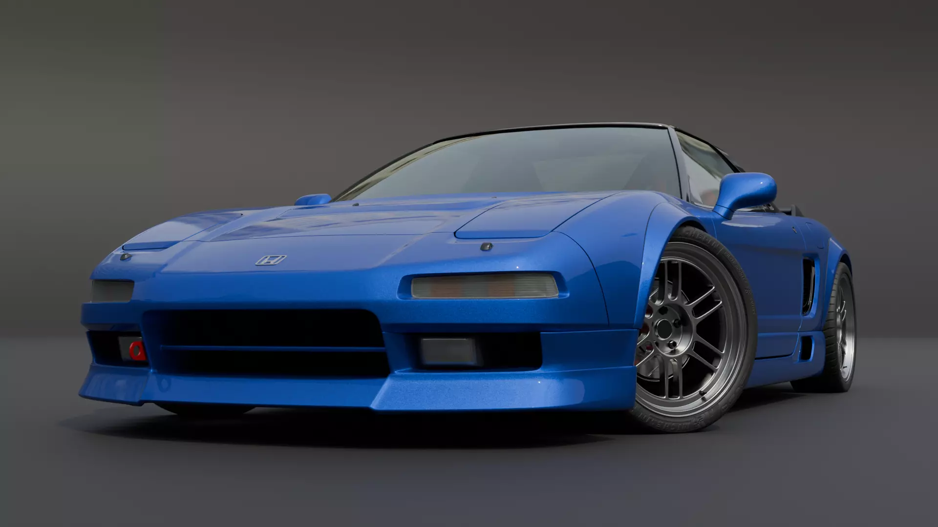 Honda NSX 1st generation Tuned 3D model_12