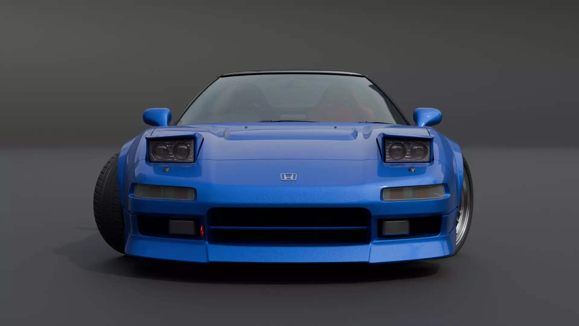 Honda NSX 1st generation Tuned 3D model_2