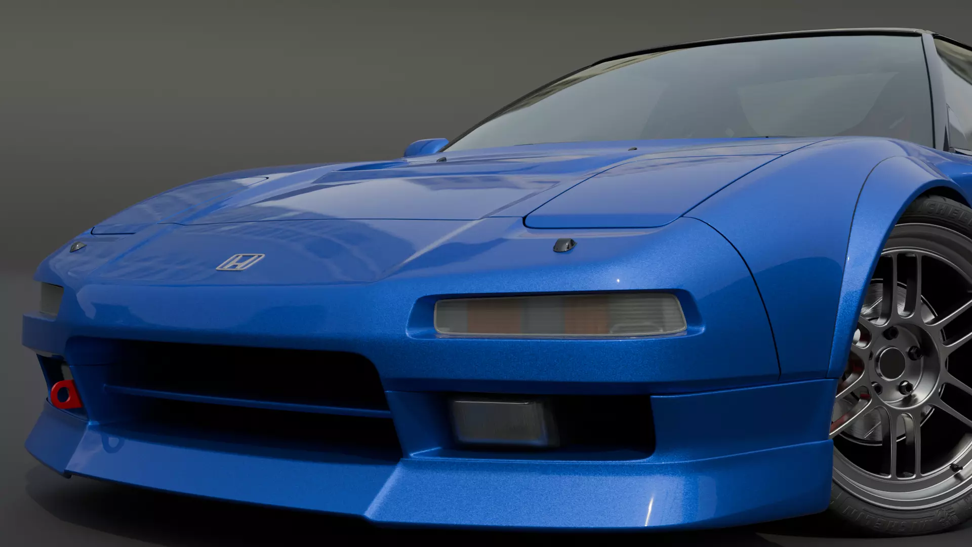 Honda NSX 1st generation Tuned 3D model_20