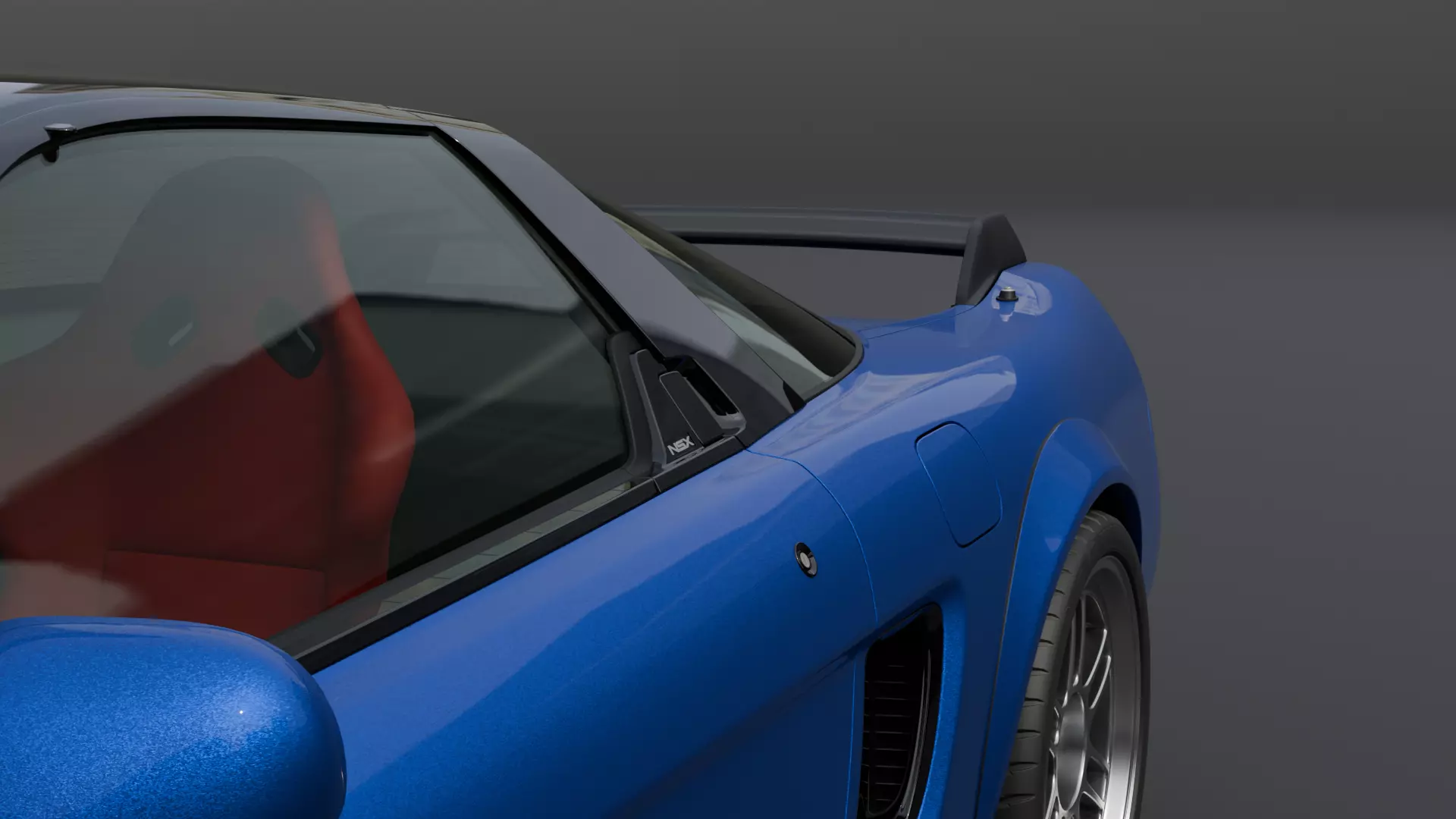 Honda NSX 1st generation Tuned 3D model_10