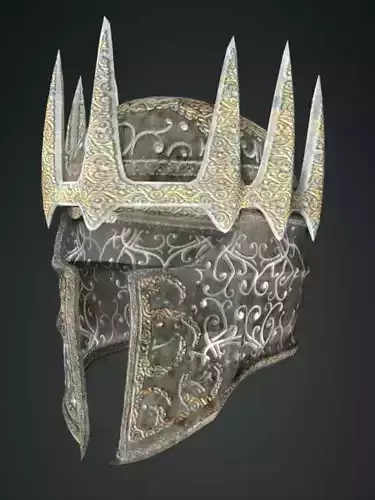 Medieval Helmet Game Ready Vol 01 Low Poly 3D Model