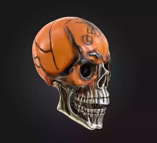 Molten Ember Skull