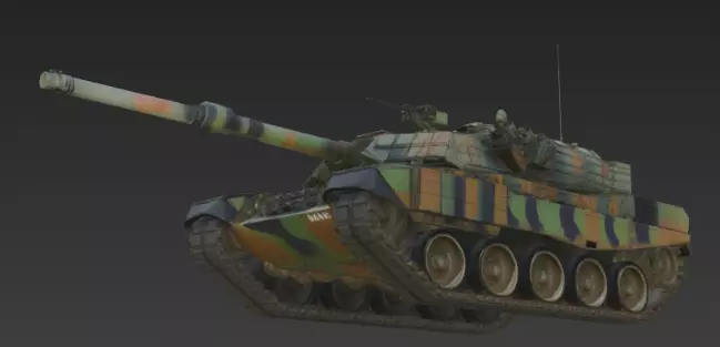 Battle Tank 3D print model 3D print model_1