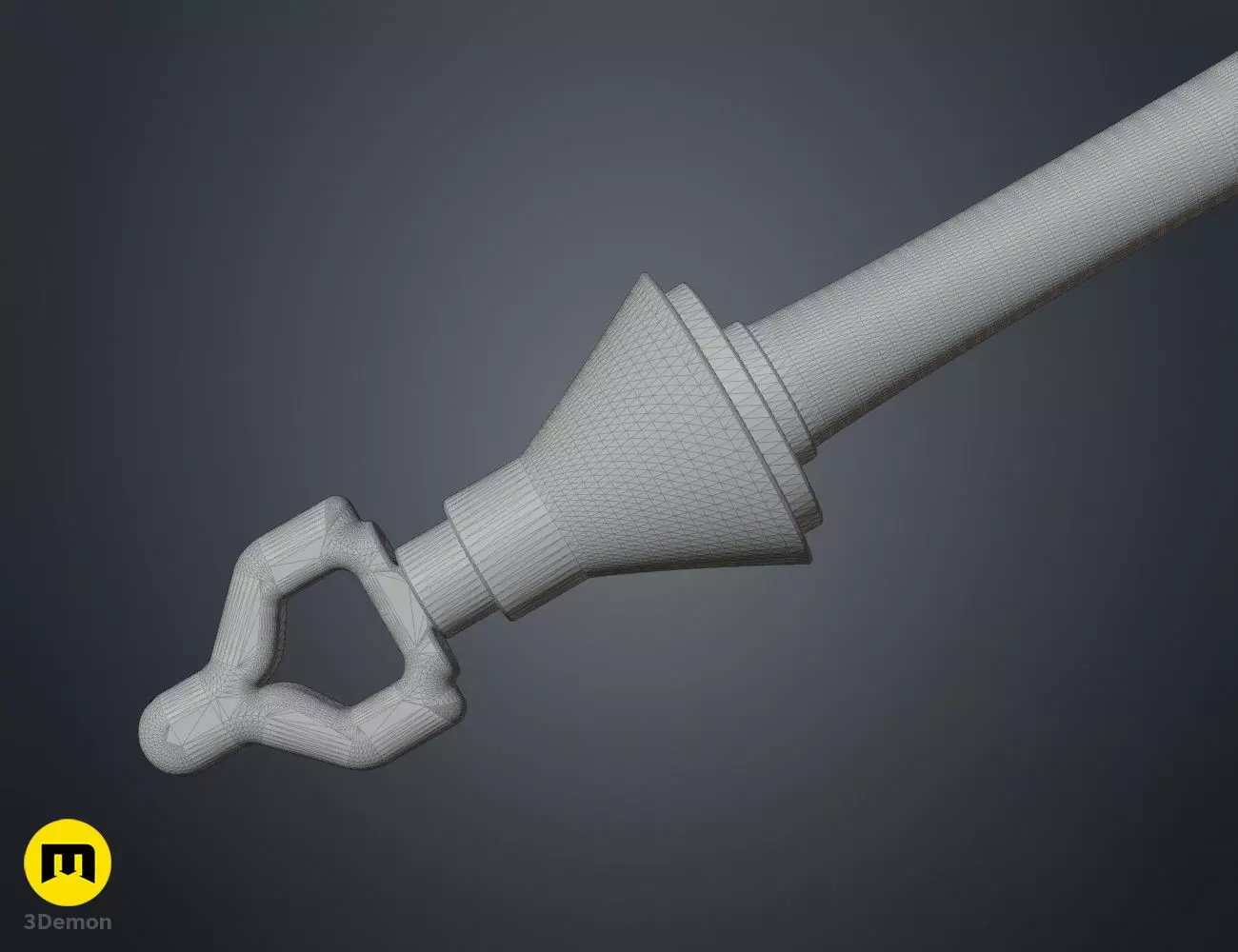 KPop Demon Hunters - Mira Spear 3D print model_14