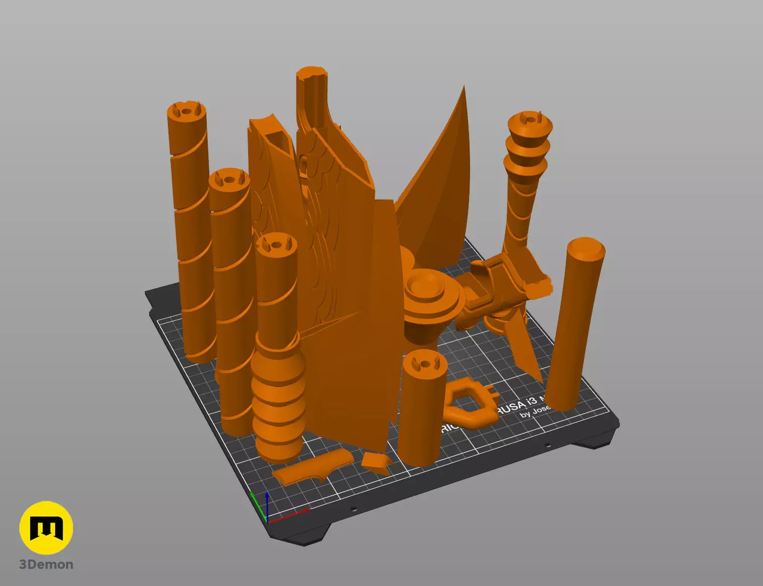 KPop Demon Hunters - Mira Spear 3D print model_5