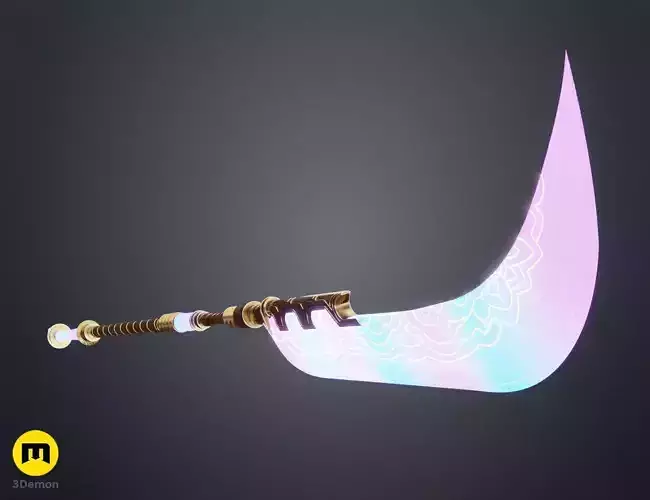 KPop Demon Hunters - Mira Spear 3D print model KPop Demon Hunters - Mira Spear 3D print model