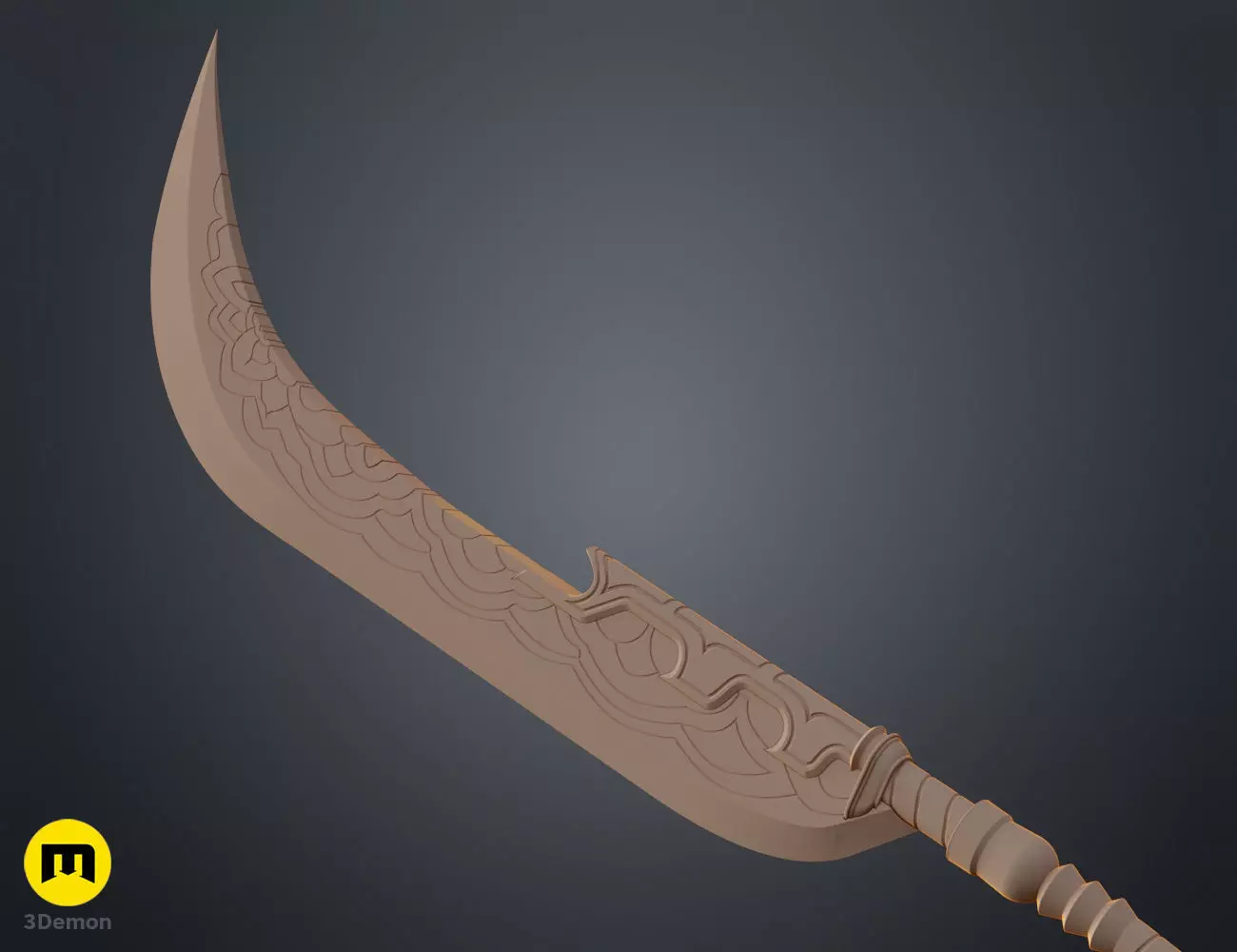 KPop Demon Hunters - Mira Spear 3D print model_12