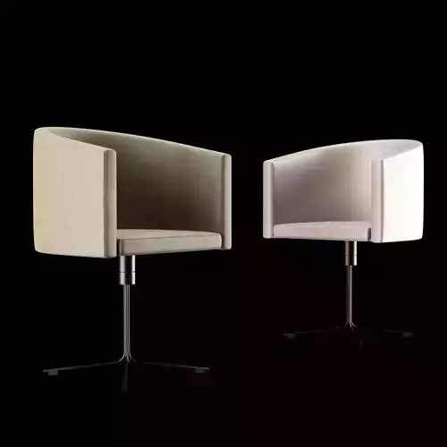 Modern work chair 3D model