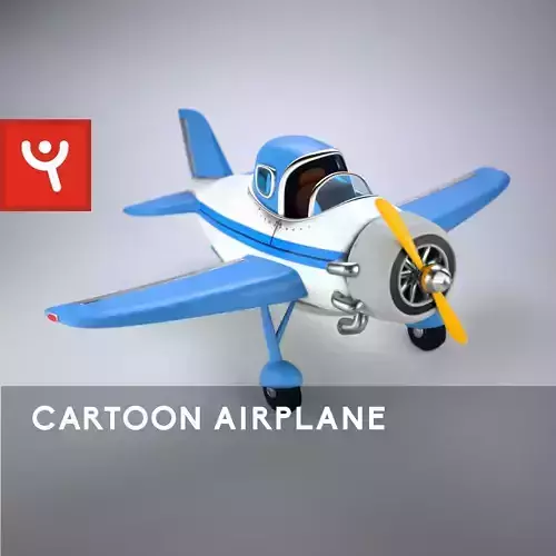 Airplane Cartoon Toy