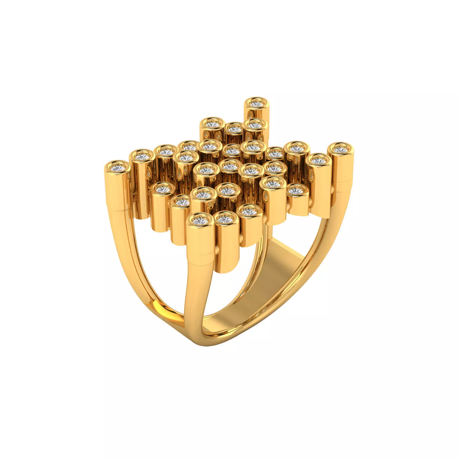 Women Ring Render 3dm STL MTL SLC JCD OBJ FBX Details 3D print model_0