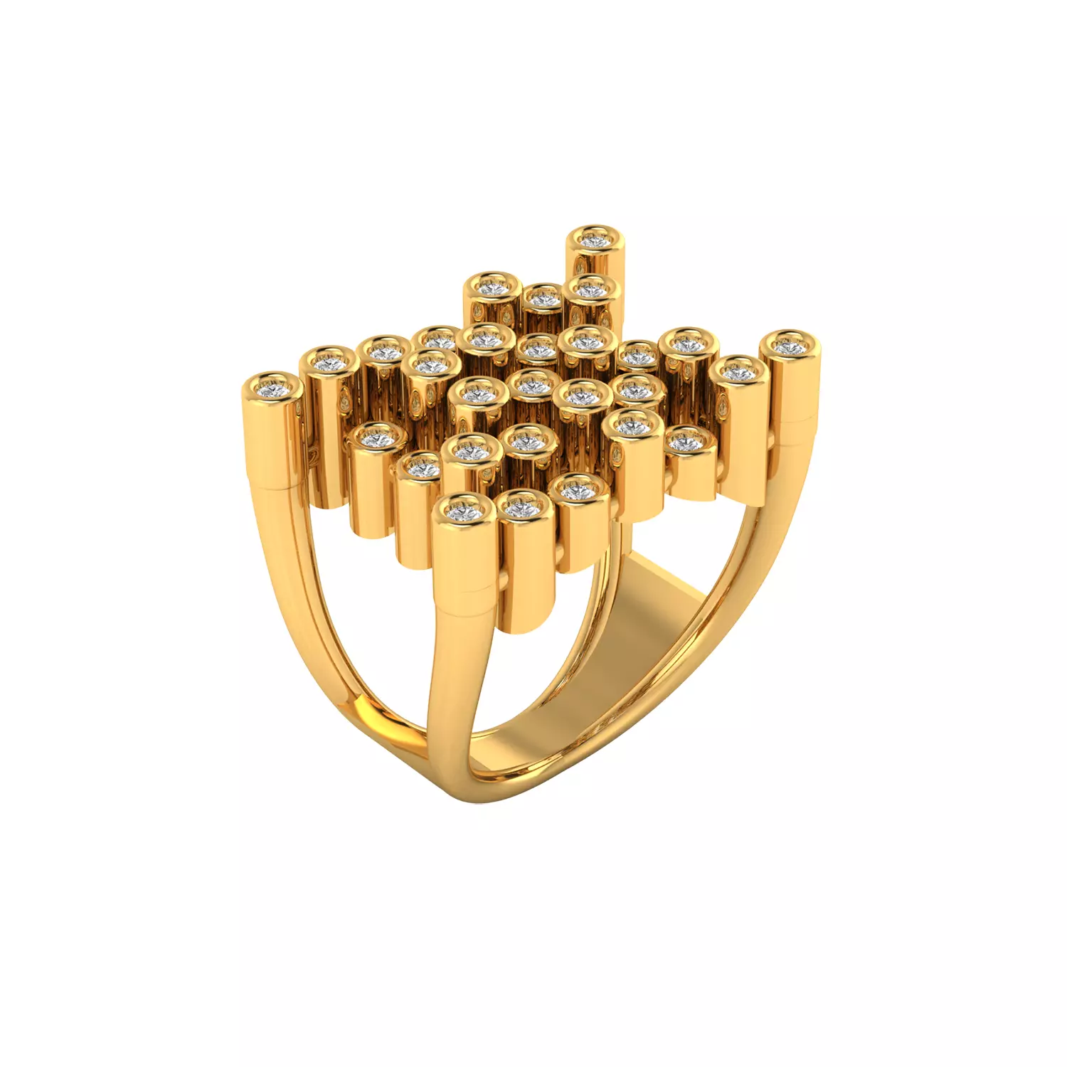 Women Ring Render 3dm STL MTL SLC JCD OBJ FBX Details 3D print model_21