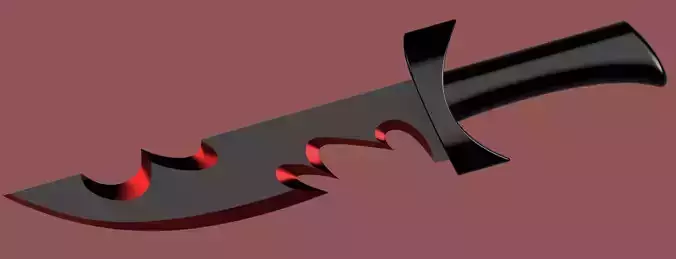 Helluva Boss - Millie knife 3D print model