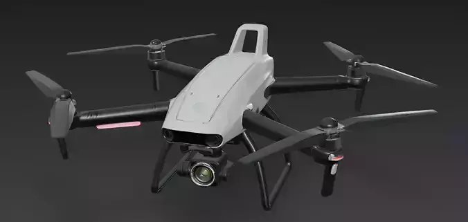 Modern Drone 3D Model Print 3D print model Modern Drone 3D Model Print 3D print model