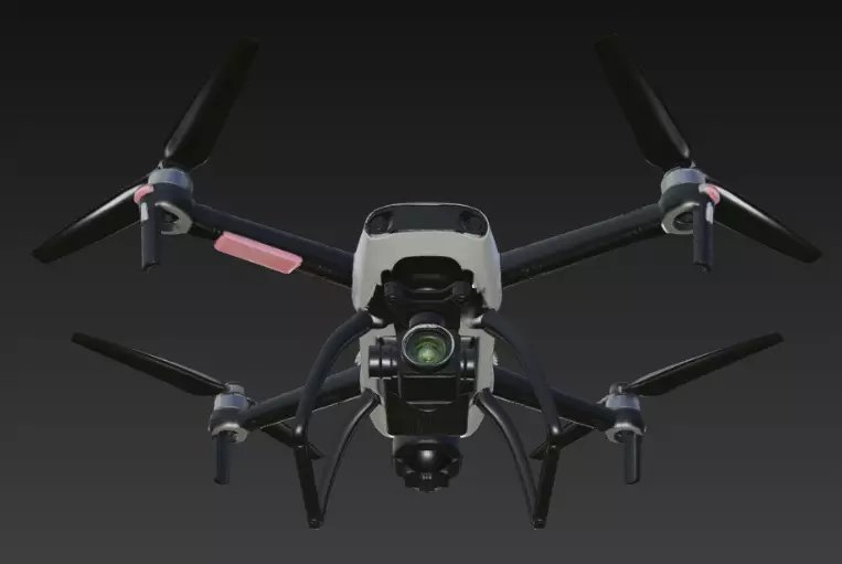 Modern Drone 3D Model Print 3D print model_2