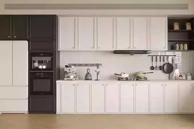 French - style kitchen