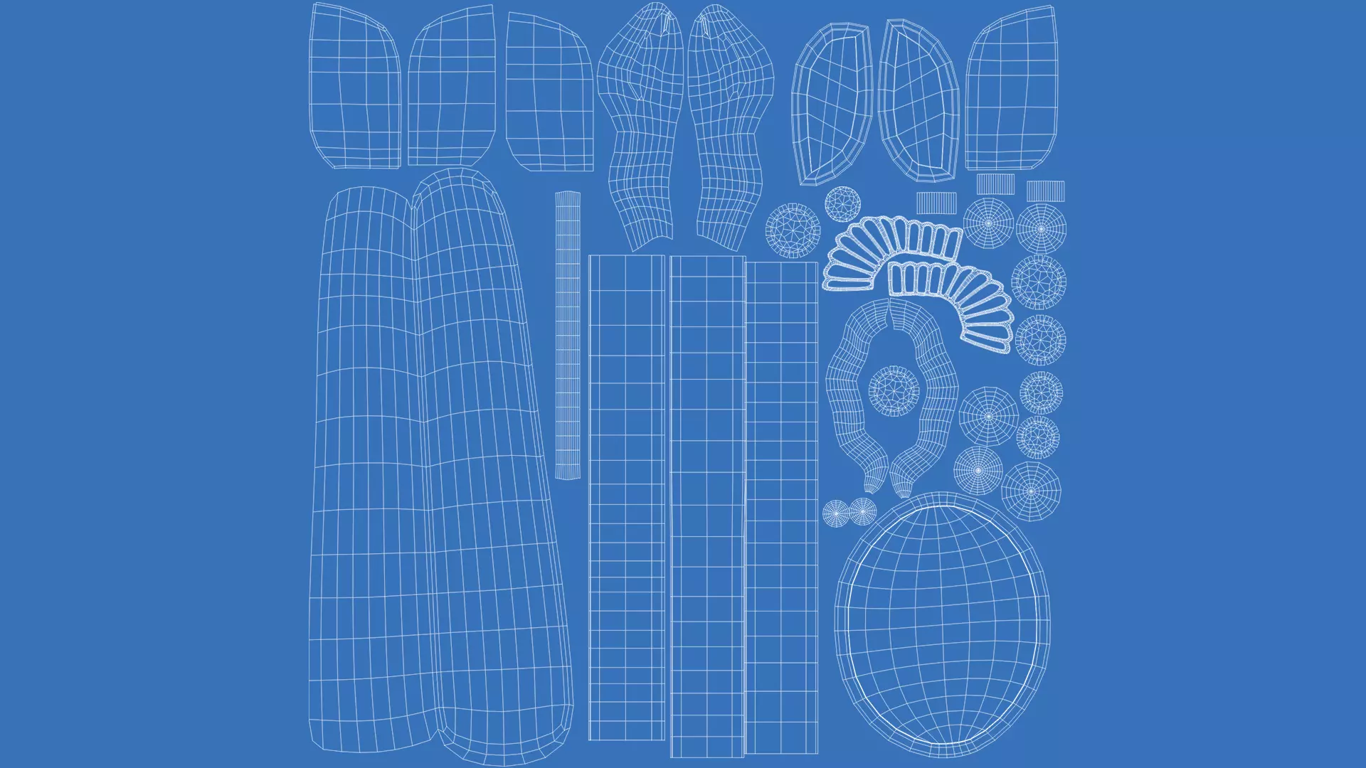 Semi-Realistic prince NOAH - MAYA Rigged and Blender Rigged Low-poly 3D model_28