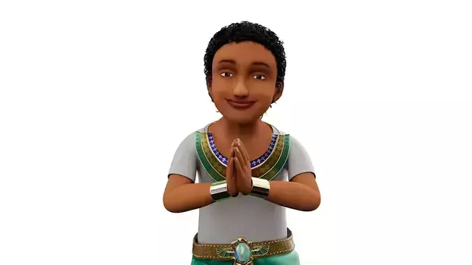 Semi-Realistic prince NOAH - MAYA Rigged and Blender Rigged Low-poly 3D model Semi-Realistic prince NOAH - MAYA Rigged and Blender Rigged Low-poly 3D model