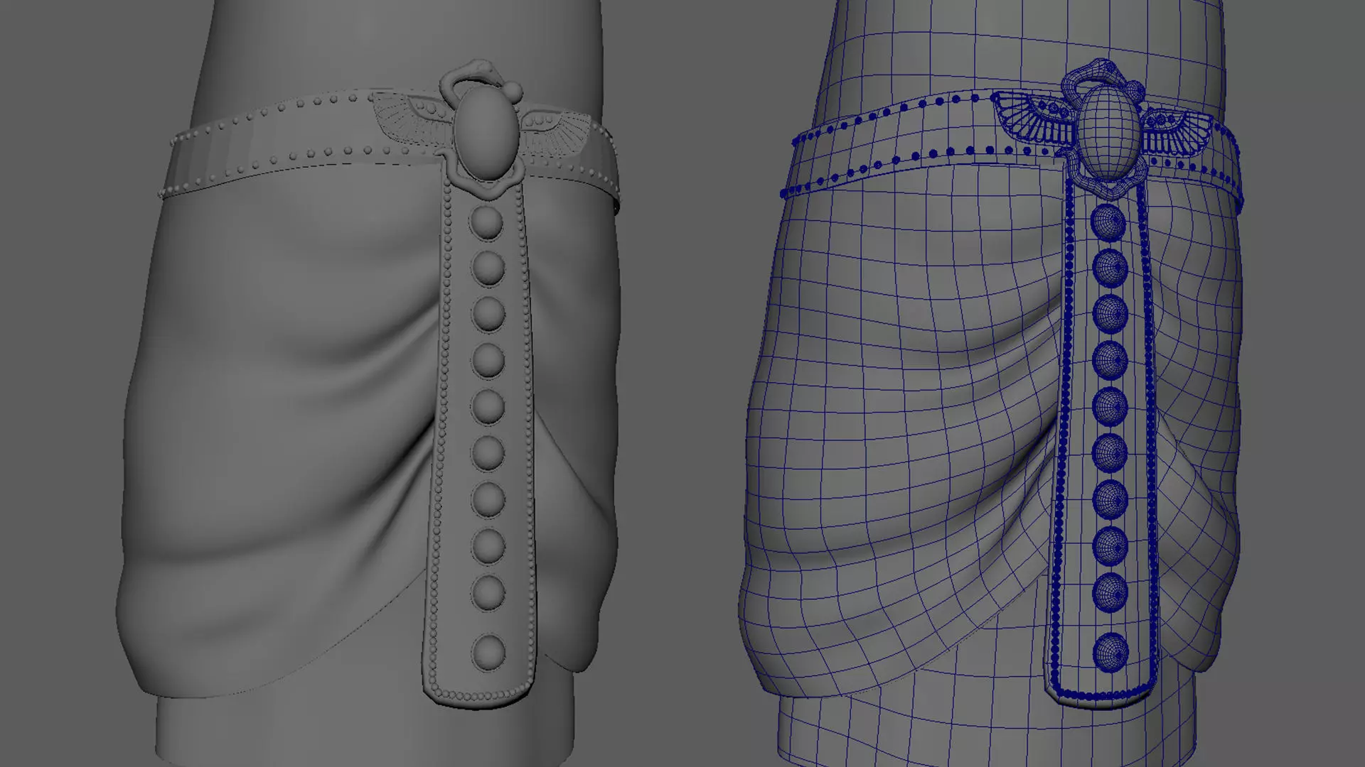 Semi-Realistic prince NOAH - MAYA Rigged and Blender Rigged Low-poly 3D model_15