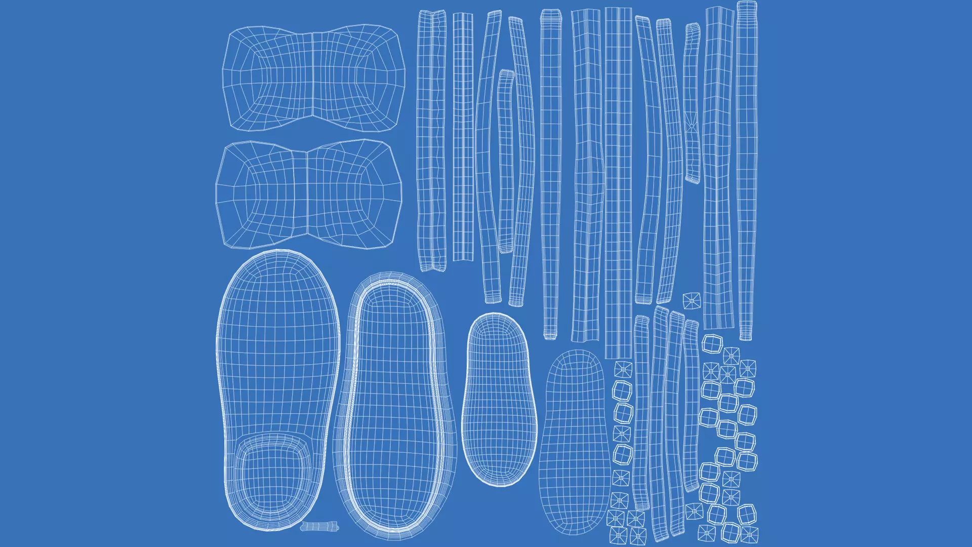 Semi-Realistic prince NOAH - MAYA Rigged and Blender Rigged Low-poly 3D model_26