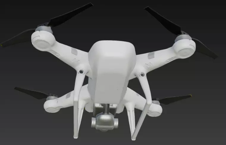 Drone 3d model for 3d Printing 3D print model_4