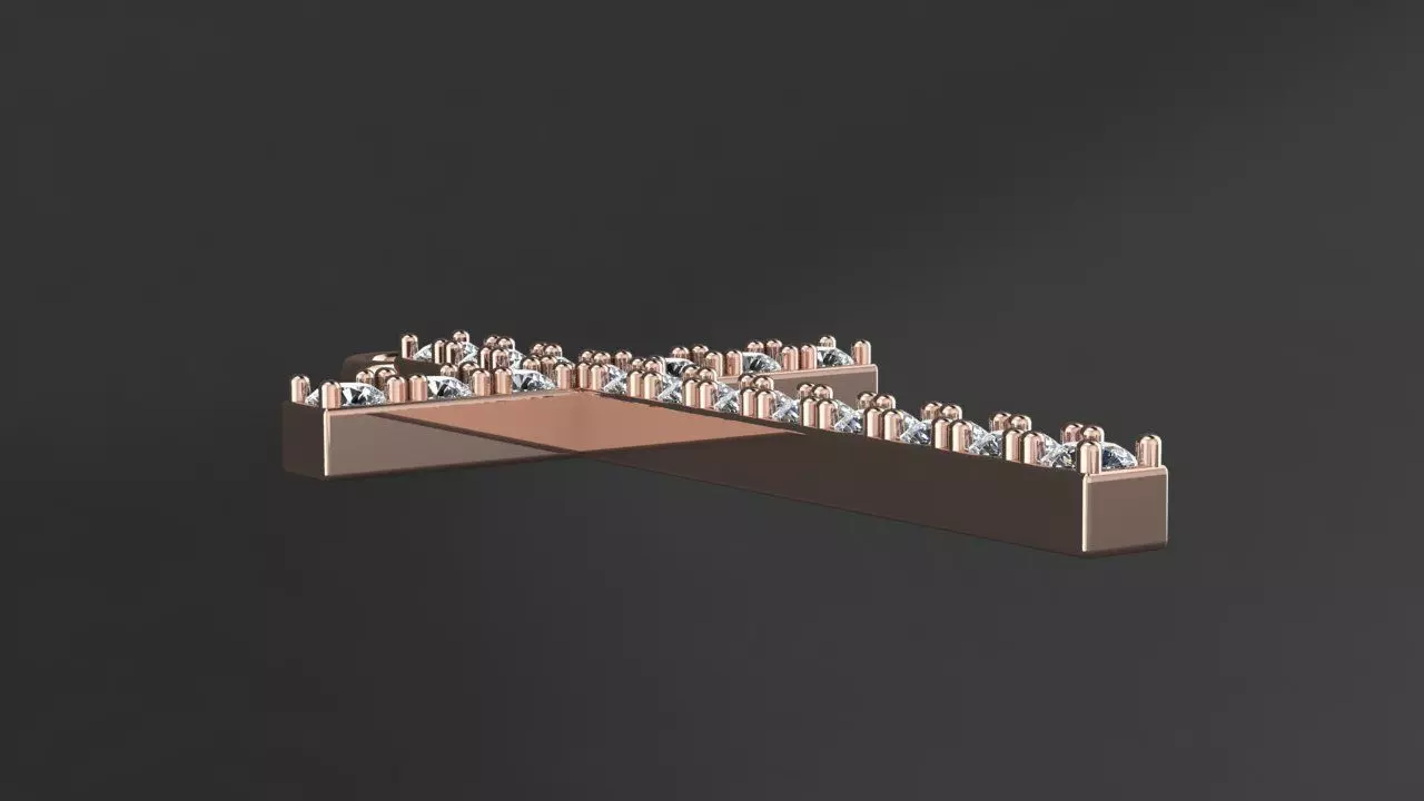 Cross Diamond 3D print model_2