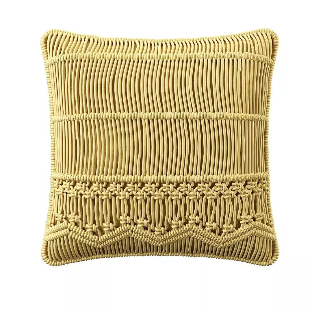 Decorative Cushions Akkoy Cotton 3D model_3