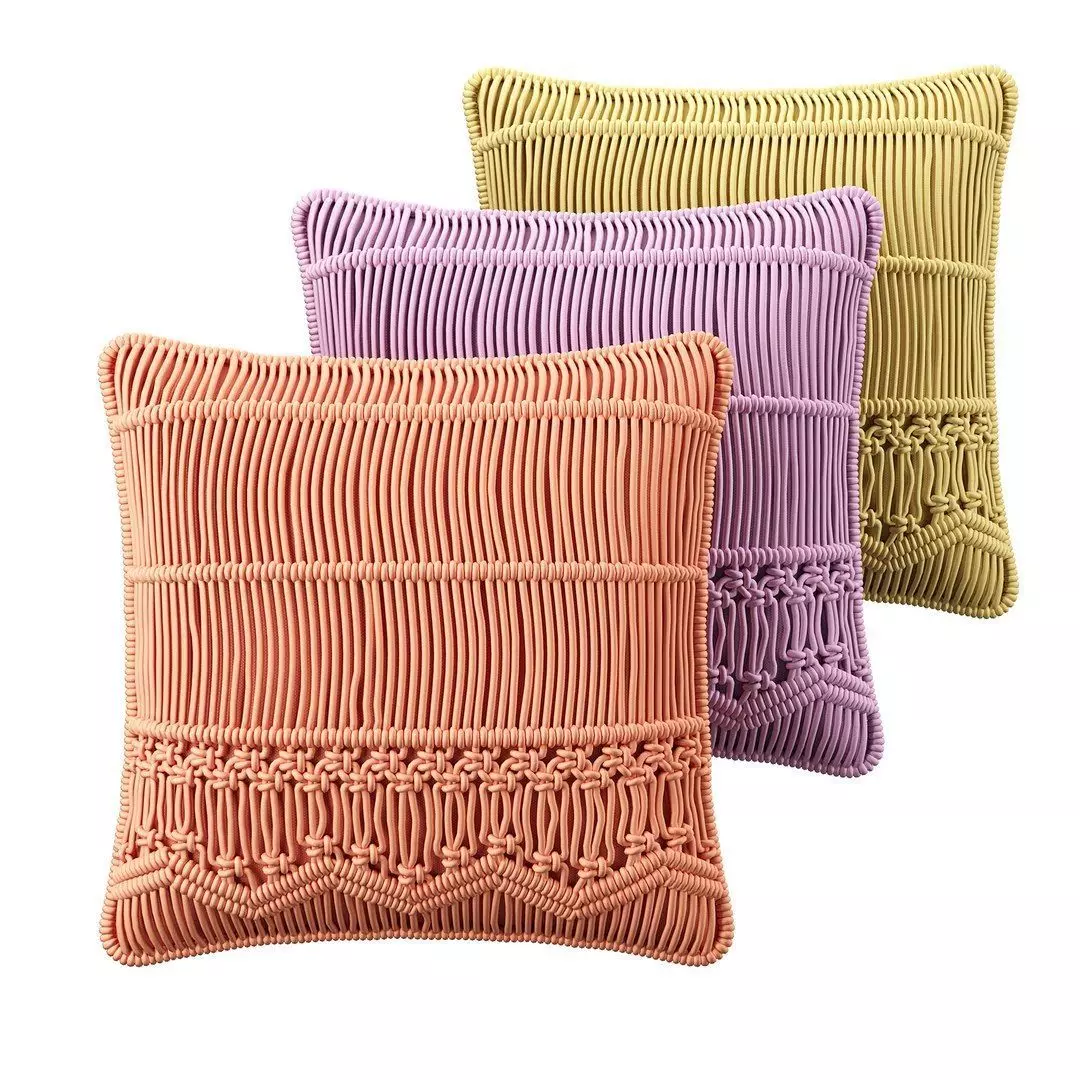 Decorative Cushions Akkoy Cotton 3D model_0